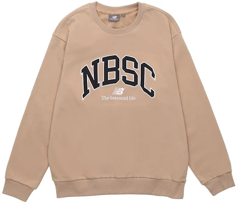 New Balance Baju Sweatshirt Logo Vintage Leher Bulat Khaki 5CC44333-BEI Buy New Balance Baju Sweatshirt Logo Vintage Leher Bulat Khaki 5CC44333-BEI