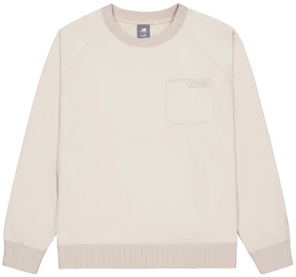 New Balance Vintage Patchwork Baju Sejuk Lengan Panjang Coklat NCE35071-BEI Buy New Balance Vintage Patchwork Baju Sejuk Lengan Panjang Coklat NCE35071-BEI