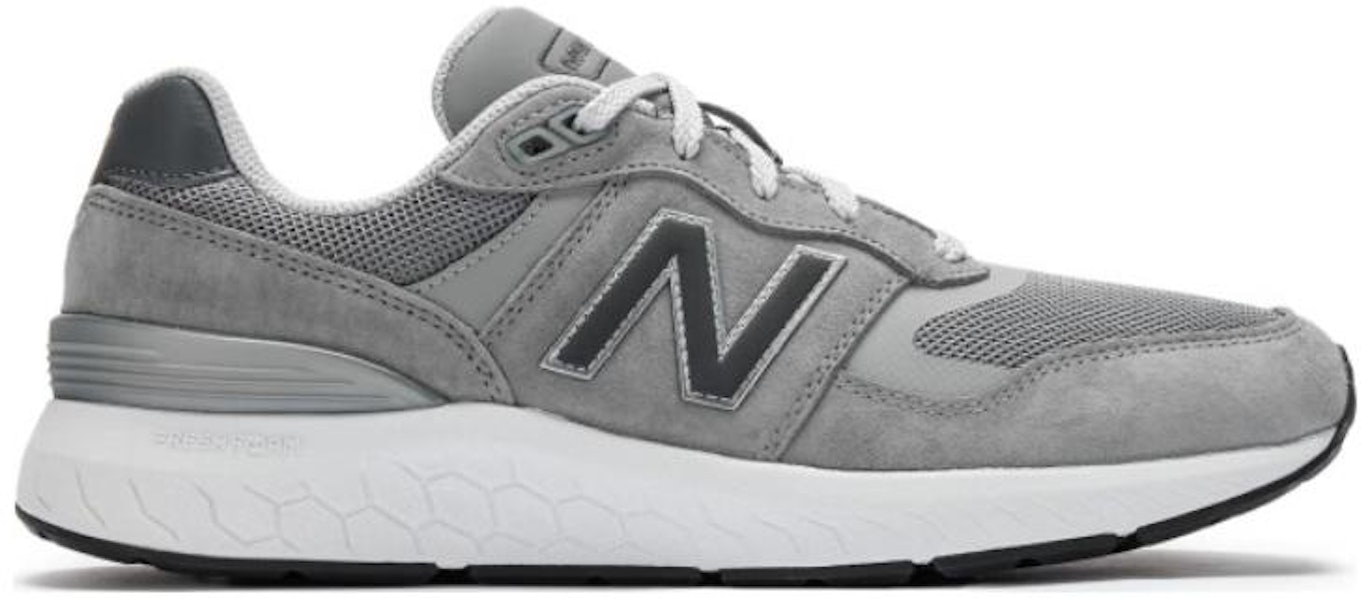 New Balance Walking Fresh Foam 880 v6 Shoes 'Grey White' MW880CG6 Lookbook New Balance Walking Fresh Foam 880 v6 Shoes 'Grey White' MW880CG6