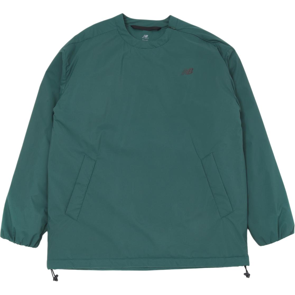 New Balance Waterproof Logo Graphic Crewneck Sweatshirt Green () MJ43506-NWG