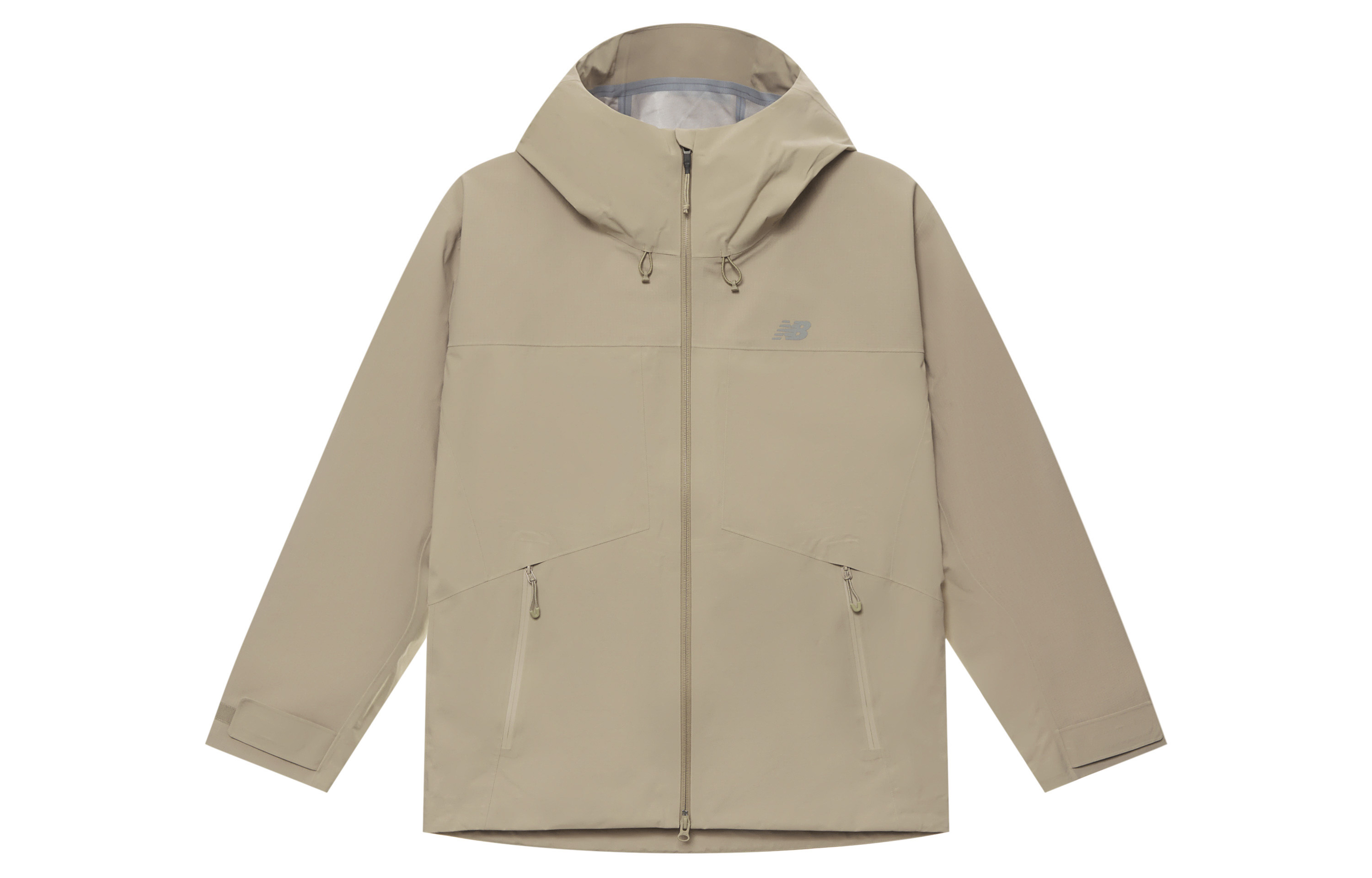 New Balance Waterproof Windproof Breathable Hooded Jacket Khaki Unisex NAE33141-LB