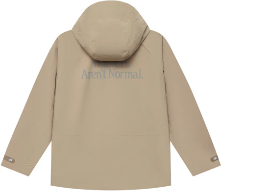 New Balance 防水防風透氣連帽外套 卡其色 情侶款 NAE33141-LB Lookbook New Balance 防水防風透氣連帽外套 卡其色 情侶款 NAE33141-LB