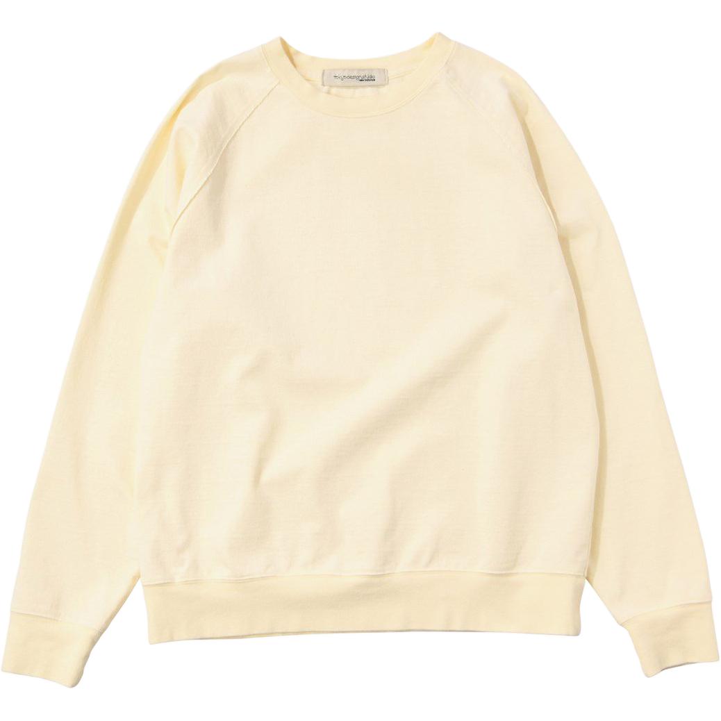 New Balance White Crewneck Pullover Sweatshirt Unisex Logo Design JMTL2258-RCA