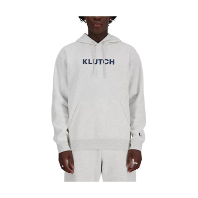 New Balance White Hoodie with Letter Print MT41800AHH