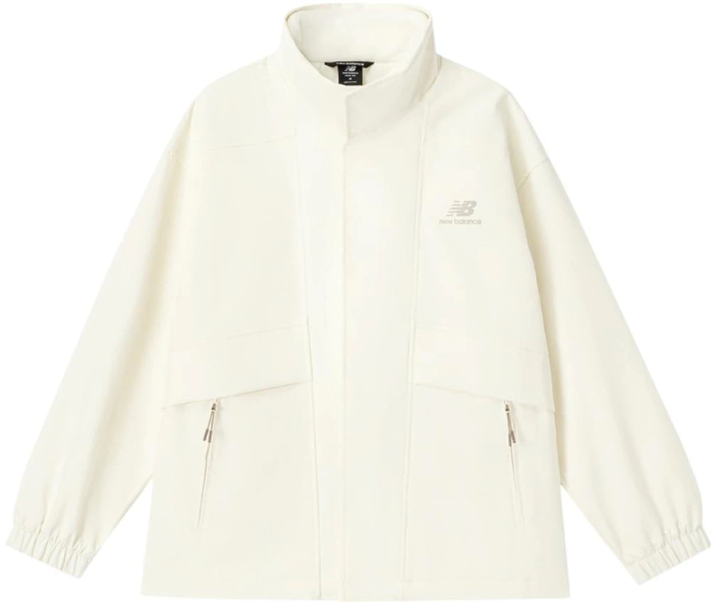 new-balance-white-letter-logo-zip-up-jacket-with-stand-collar-amj-31305-cl-c