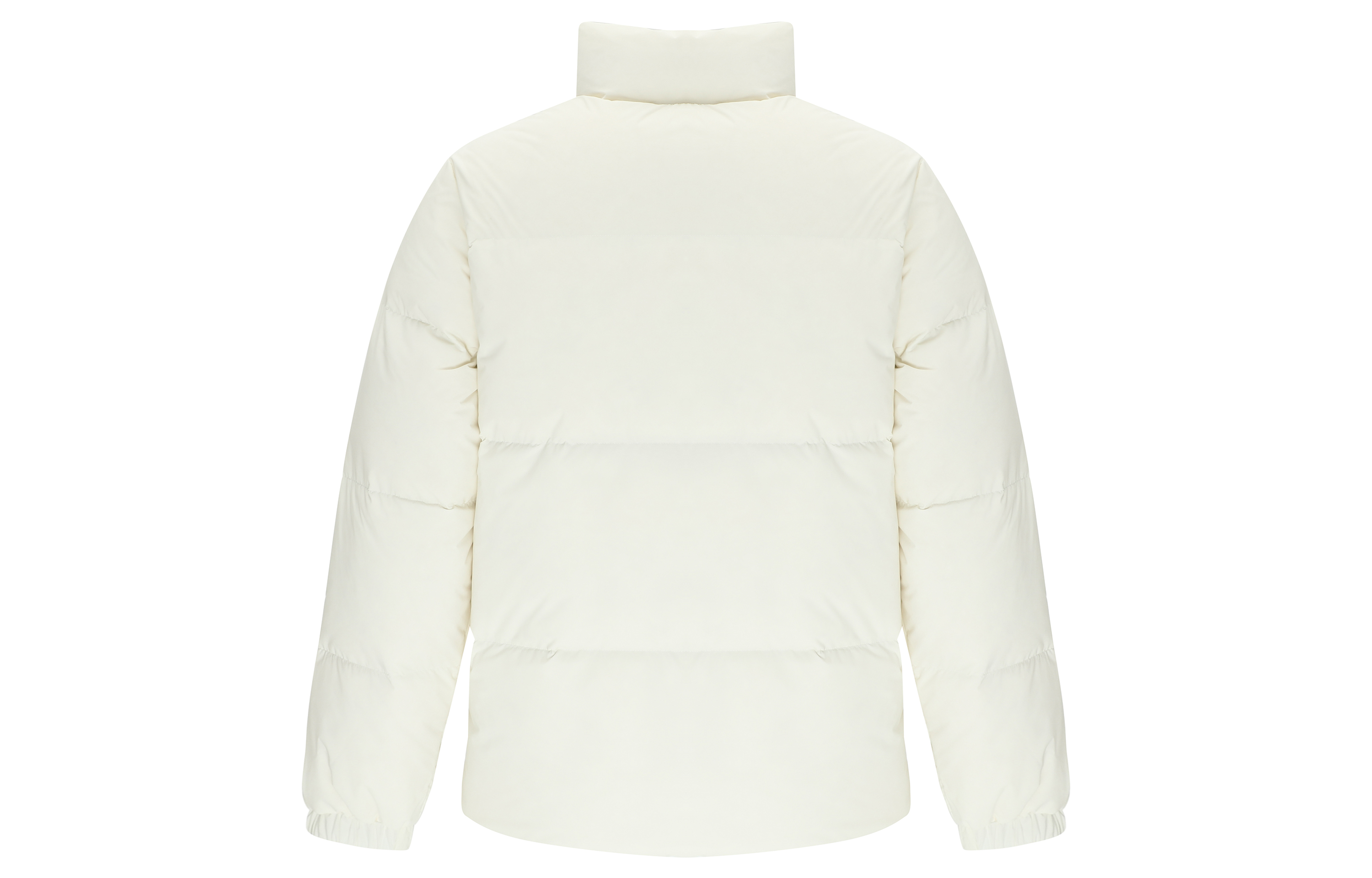 Lookbook New Balance 白色標誌印花防風保暖羽絨外套 冬季款 AMJ24359-CIC