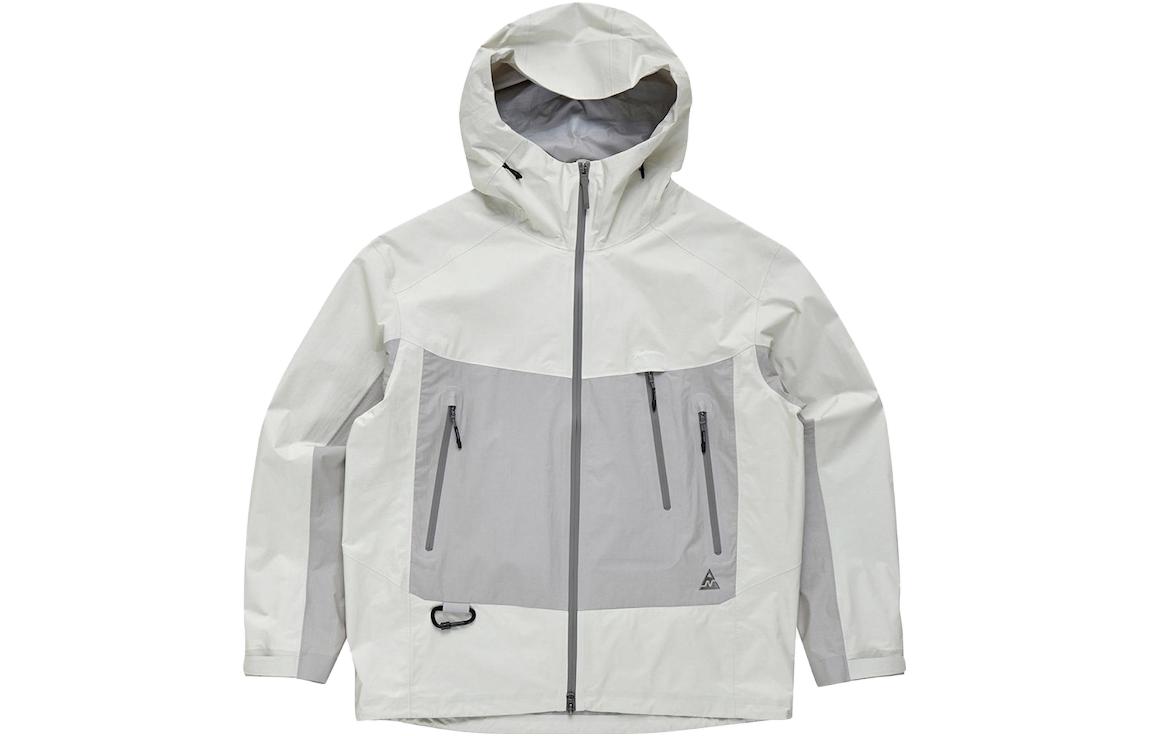 New Balance White Solid Color Zip Hoodie Jacket NBNMD19213-16