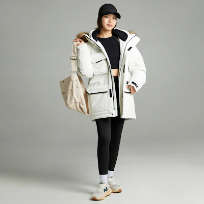 新百伦男女同款白色防风连帽羽绒服加绒内衬外套 5PC44603-IV Purchase 新百伦男女同款白色防风连帽羽绒服加绒内衬外套 5PC44603-IV