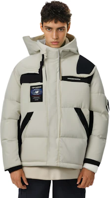 New Balance Jaket Putih Musim Dingin Ringan Tahan Angin Hangat NPA43131-CRE Details for New Balance Jaket Putih Musim Dingin Ringan Tahan Angin Hangat NPA43131-CRE