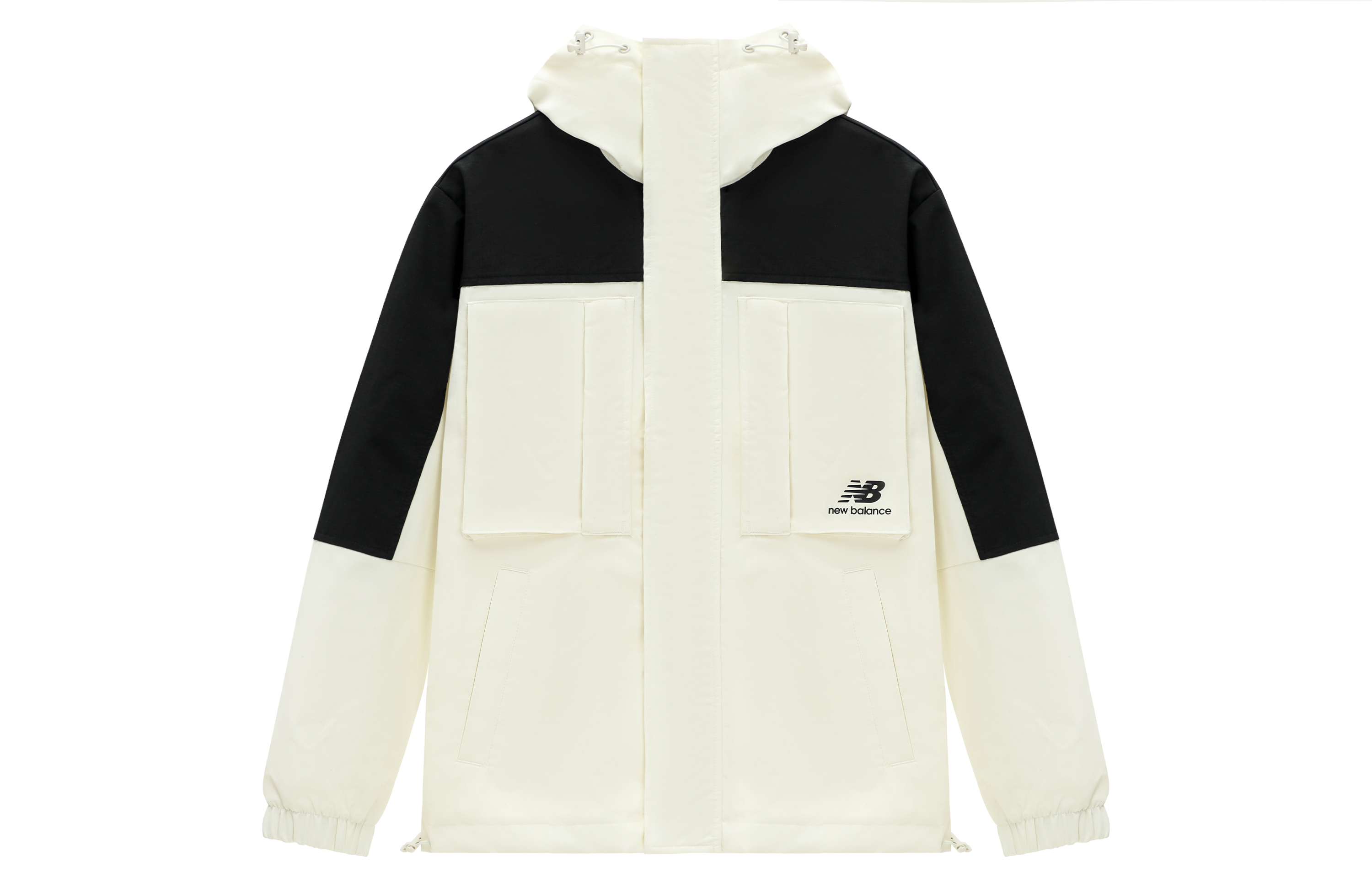 Order New Balance 白色連帽外套 休閒運動服 AMJ31304-CIC