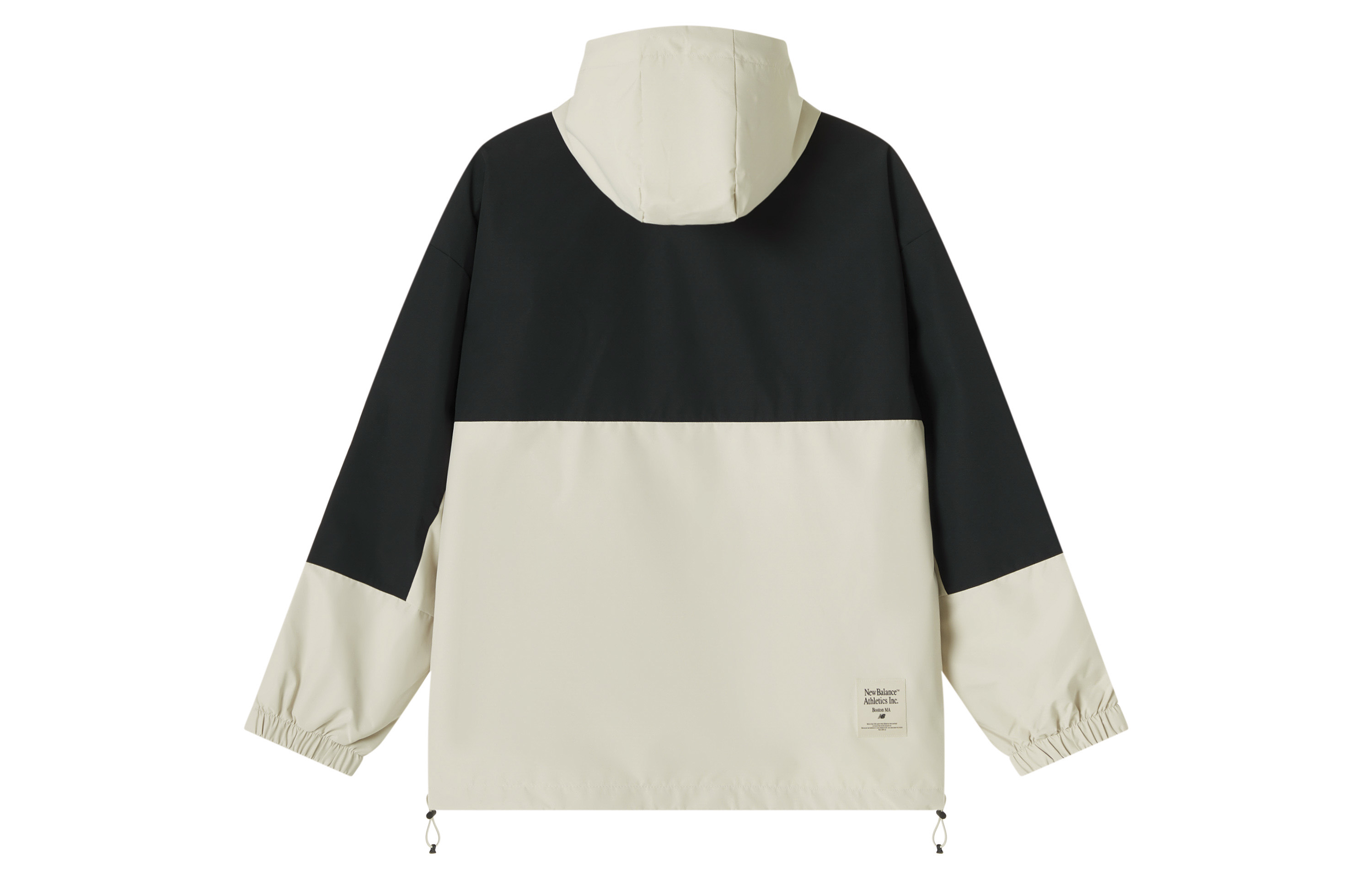 Lookbook New Balance防風防水輕量連帽休閒外套卡其男女適用 AMJ43302-TWF