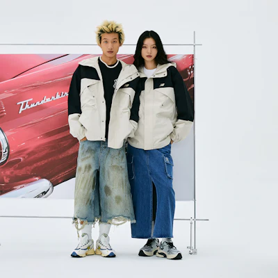 New Balance防風防水輕量連帽休閒外套卡其男女適用 AMJ43302-TWF Details for New Balance防風防水輕量連帽休閒外套卡其男女適用 AMJ43302-TWF