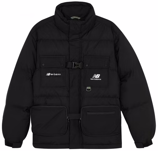 new-balance-winter-black-logo-puffer-jacket-windproof-warm-multi-pocket-amj-14328-bk