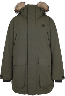 New Balance Jaket Parka Musim Sejuk Hijau Tentera dengan Hoodie. NPA46011-KH Order New Balance Jaket Parka Musim Sejuk Hijau Tentera dengan Hoodie. NPA46011-KH