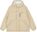 Order 뉴발란스 윈터 베이지 후드 집 포켓 다운 재킷. AMJ13333-HNA