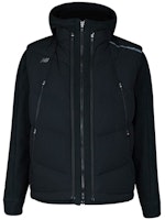 New Balance Winter Black Down Vest with Windproof Coat Set NCNP94R051-BK New Balance Winter Black Down Vest with Windproof Coat Set NCNP94R051-BK