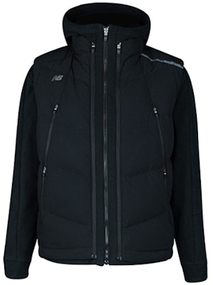 New Balance Winter Black Down Vest with Windproof Coat Set NCNP94R051-BK Order New Balance Winter Black Down Vest with Windproof Coat Set NCNP94R051-BK