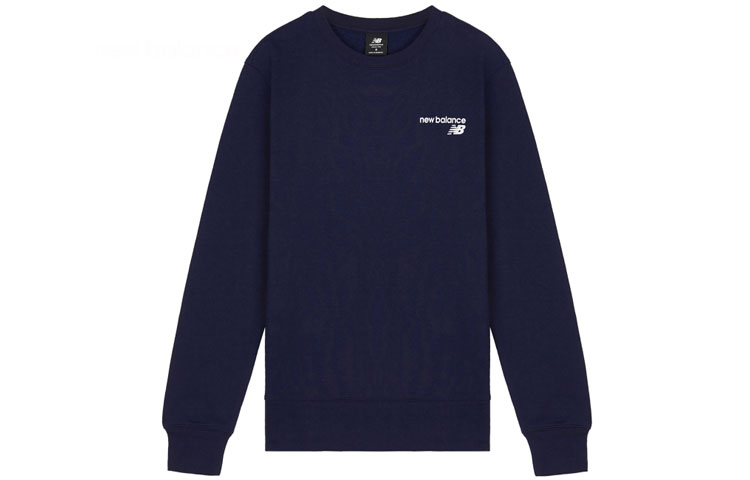 New Balance Winter Crewneck Fleece Sweatshirt Deep Blue MT03911-PGM
