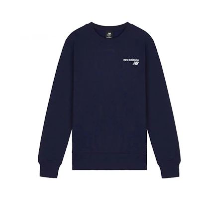 New Balance Winter Crewneck Fleece Sweatshirt Deep Blue MT03911-PGM