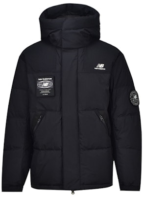 New Balance Winter Down Jacket with Hood Black NPA43131-BK Buy New Balance Winter Down Jacket with Hood Black NPA43131-BK
