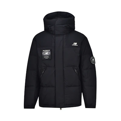 New Balance Winter Down Jacket with Hood Black NPA43131-BK