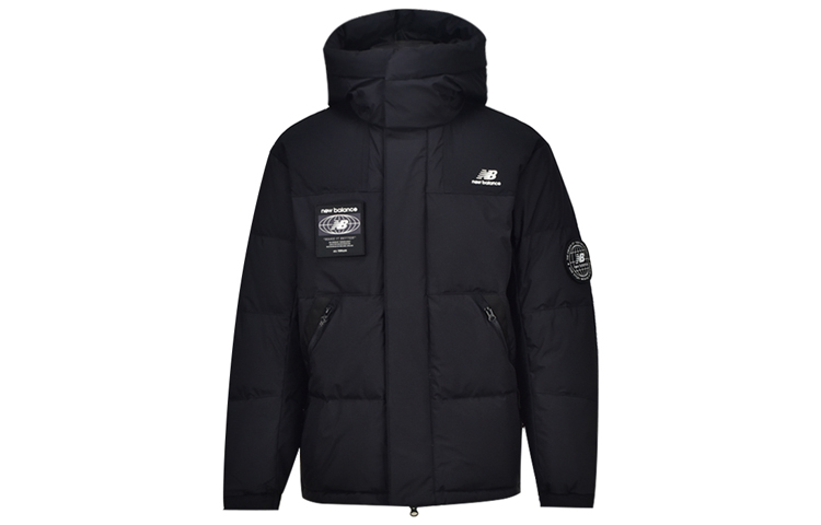 Order New Balance Winter Down Jacket with Hood Black NPA43131-BK