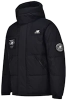 Shop Chaqueta Invierno New Balance con Capucha Negra. NPA43131-BK