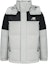 Order 뉴발란스 윈터 후드 푸퍼 재킷 라이트 그레이 컬러블록 디자인 AMJ14323-ARF