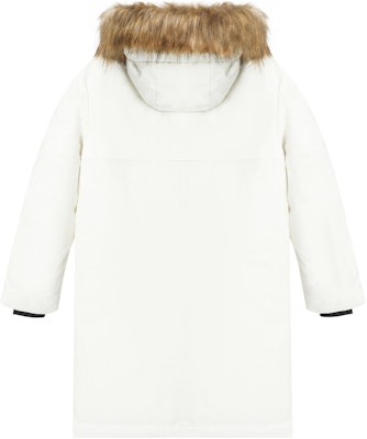 New Balance冬季男女白色连帽毛领羽绒外套夹克. 5PC44303-IV Lookbook New Balance冬季男女白色连帽毛领羽绒外套夹克. 5PC44303-IV