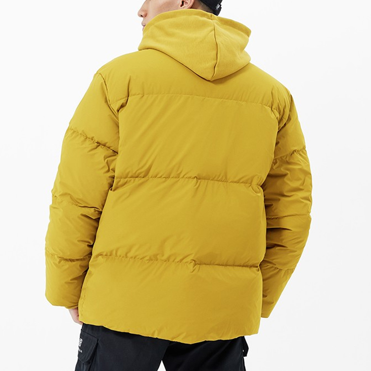 Purchase 뉴발란스 윈터 옐로우 로고 퍼퍼 자켓 대형 포켓 포함. AMJ14309-MSU