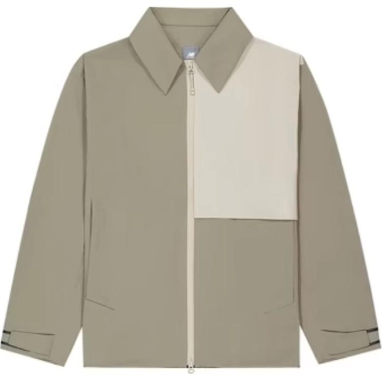 New Balance Woven Jacket Series Casual Collar Light Gray Unisex Jacket NAE39011-LGR