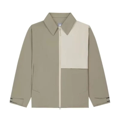 New Balance Woven Jacket Series Casual Collar Light Gray Unisex Jacket NAE39011-LGR