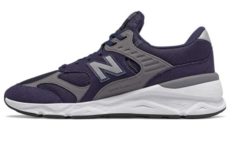 New Balance X-90 Shoes Grey/Blue MSX90RCJ