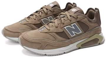 Lookbook New balance X-racer 復古低筒運動鞋 男女通款 淺駝色