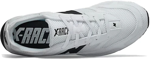 Lookbook New Balance X-Racer系列 復古低筒運動休閒鞋 全性別 黑白