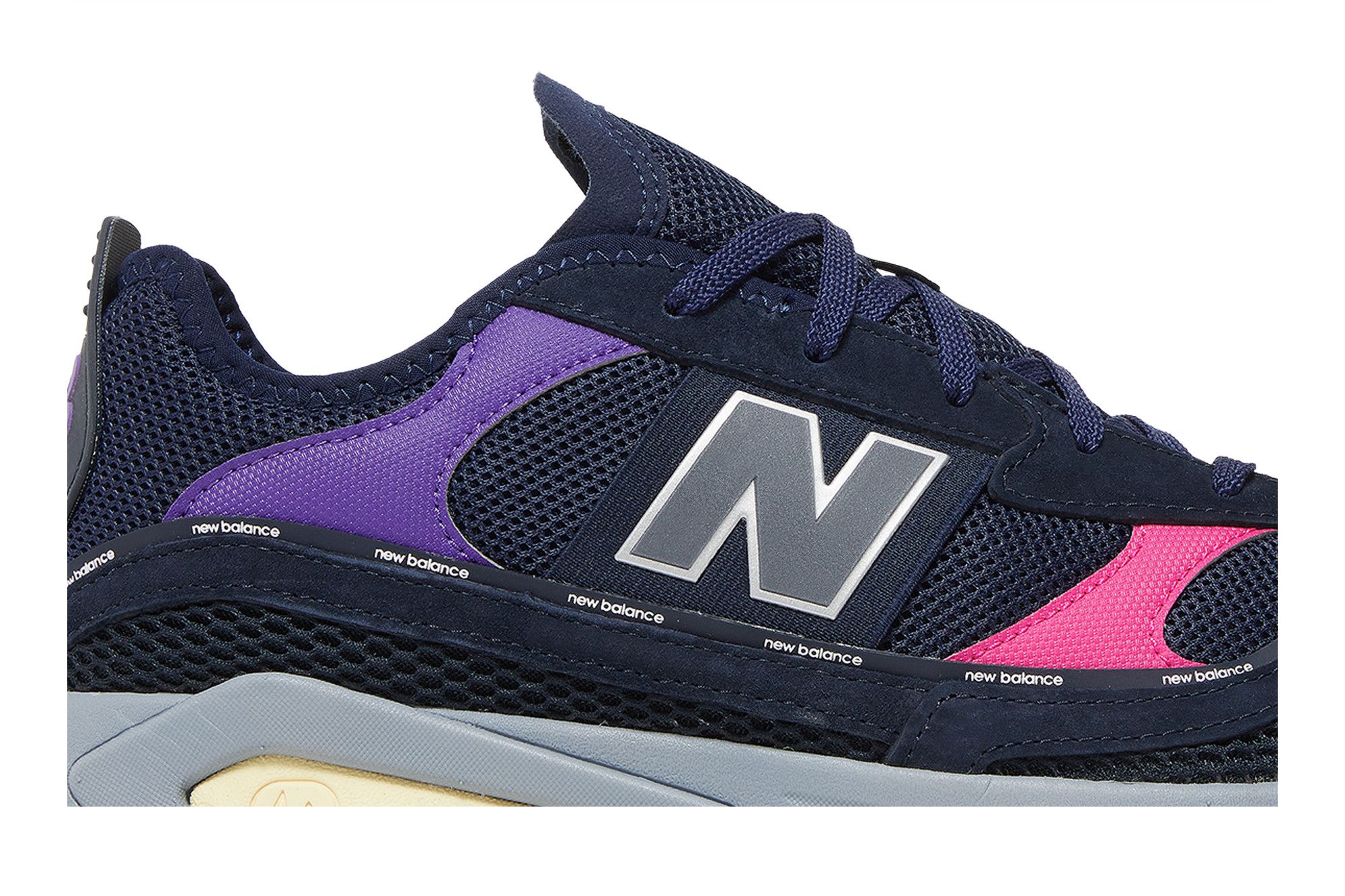 Lookbook New Balance X-Racer 海军蓝红色 MSXRCTLD