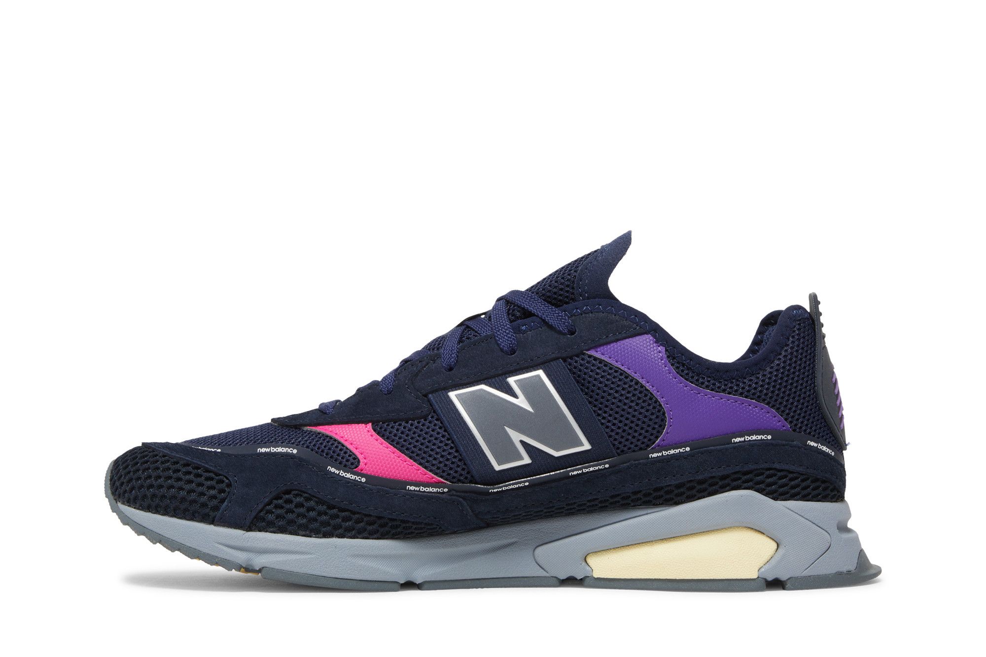 Shop New Balance X-Racer 海军蓝红色 MSXRCTLD