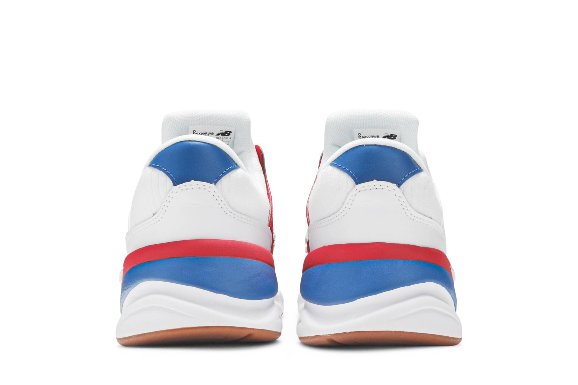 New Balance X 90 White Blue Red MSX90RWB