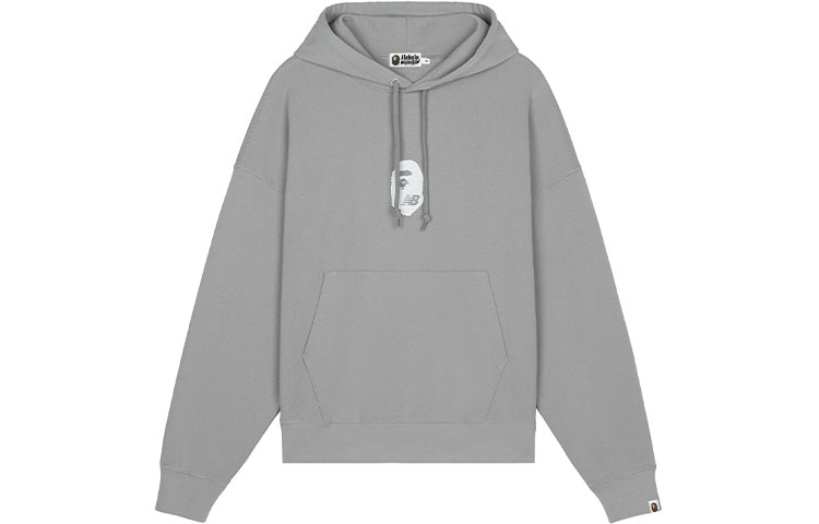 New Balance A BATHING APE Logo Print Hoodie BASW3000-GYX