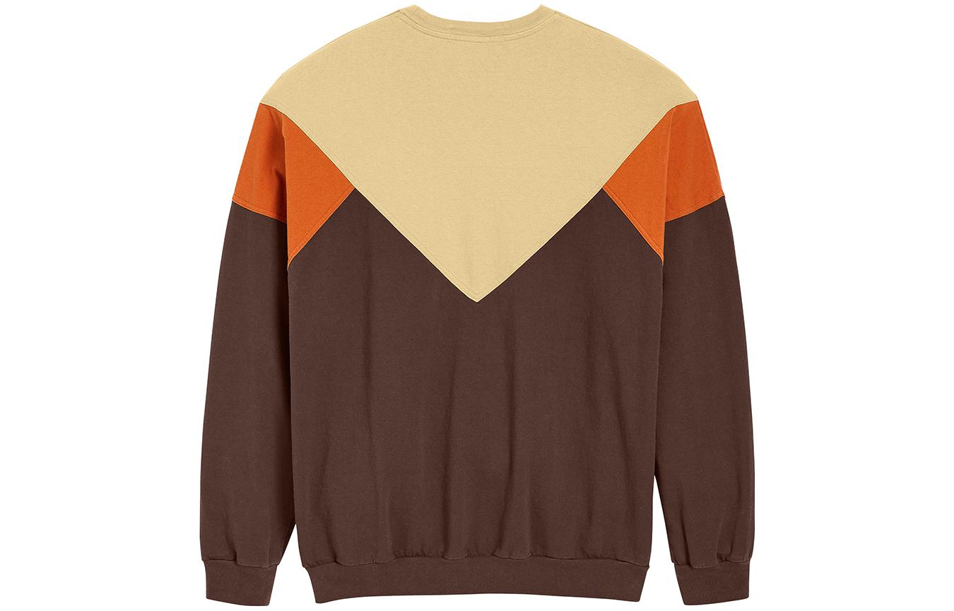New Balance AURALEE SS23 Knit Crewneck Sweatshirt Beige/Brown Unisex DXL72696-BR