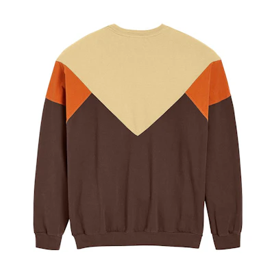 New Balance AURALEE SS23 Knit Crewneck Sweatshirt Beige/Brown Unisex DXL72696-BR