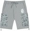 Order New Balance x BAPE 灰色迷彩口袋工裝短褲休閒款式。 BASP6000-GYX