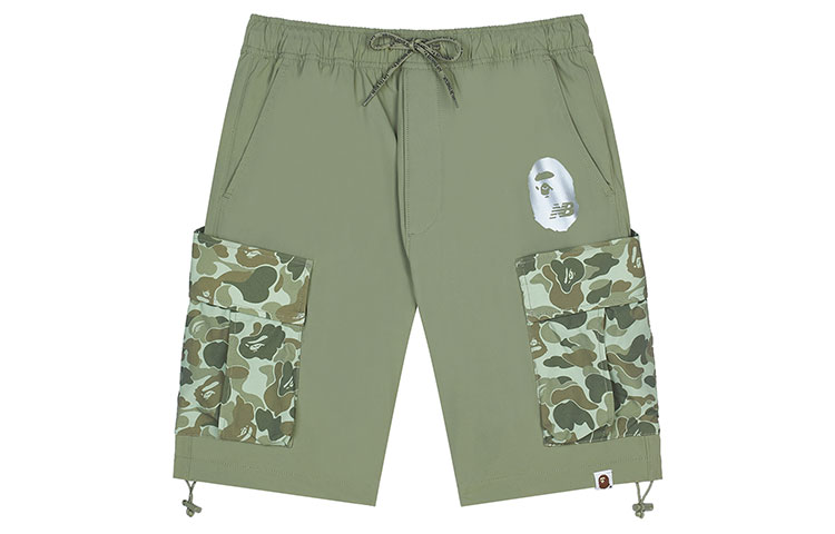 Order New Balance x Bape Shorts Camuflaje Verde Edición Colaboración. BASP6000-GRX