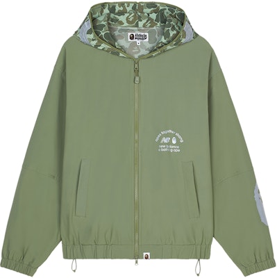 New Balance x Bape Jaket Hoodie Pria Patchwork Hijau. BALJ7000-GRX Buy New Balance x Bape Jaket Hoodie Pria Patchwork Hijau. BALJ7000-GRX