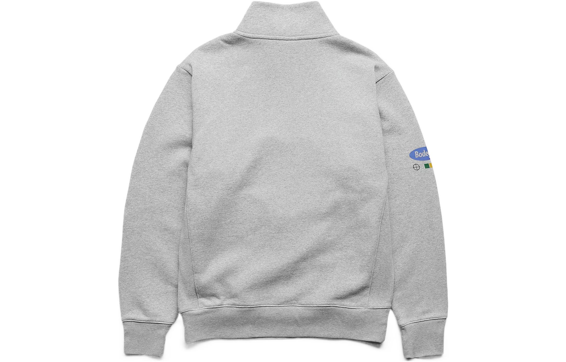 New Balance Bodega Graphic Half-Zip Pullover Sweatshirt Grey MT13540AG 圖 3