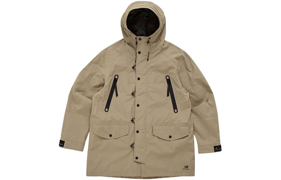 New Balance EASTLOGUE Beige Hoodie Jacket Unisex Collaboration NBNMB4L313-35