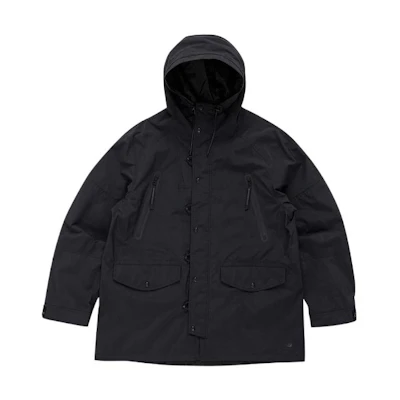 New Balance EASTLOGUE Black Unisex Hooded Outdoor Jacket NBNMB4L313-19