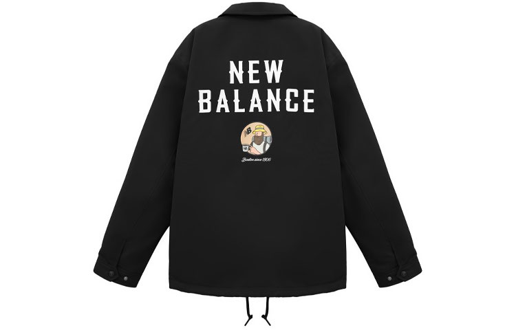 New Balance JHI Black Winter Collared Sport Jacket NQA89011-BK
