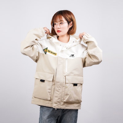 Chaqueta Sudadera Unisex New Balance x JHI Colorblock Off-White. NAA89023-IV Details for Chaqueta Sudadera Unisex New Balance x JHI Colorblock Off-White. NAA89023-IV
