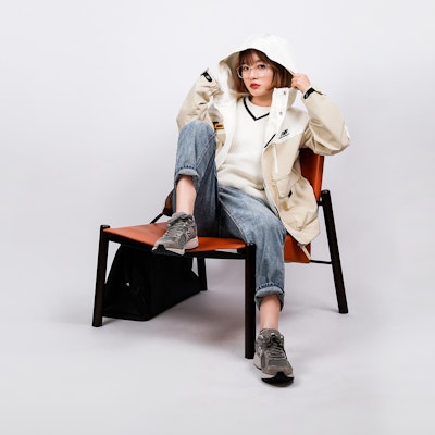 Chaqueta Sudadera Unisex New Balance x JHI Colorblock Off-White. NAA89023-IV Cheap Chaqueta Sudadera Unisex New Balance x JHI Colorblock Off-White. NAA89023-IV